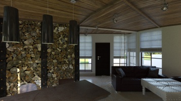 Визуализация коттеджа 300м2: фото №4