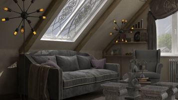 Визуализация коттеджа 300м2: фото №3